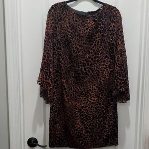 Elie Tahari Leopard Print Dress